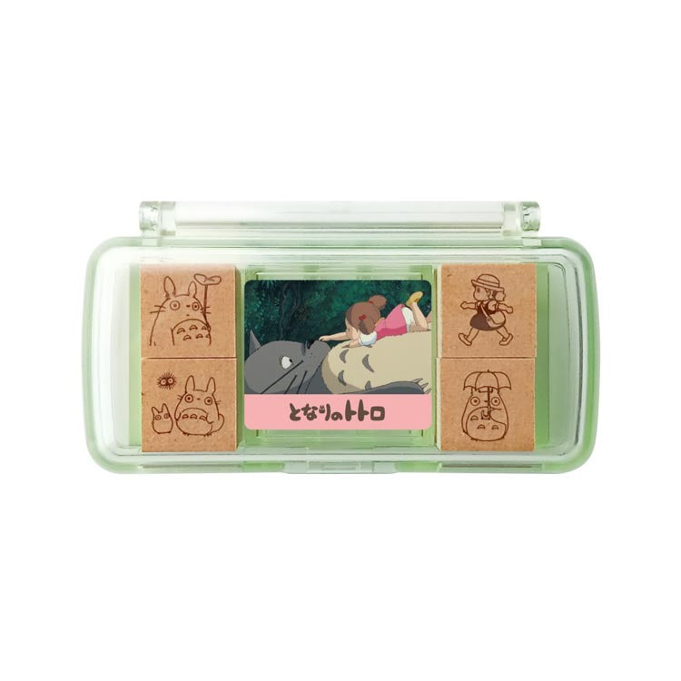 Totoro Mini Planner Rubber Stamp Set
