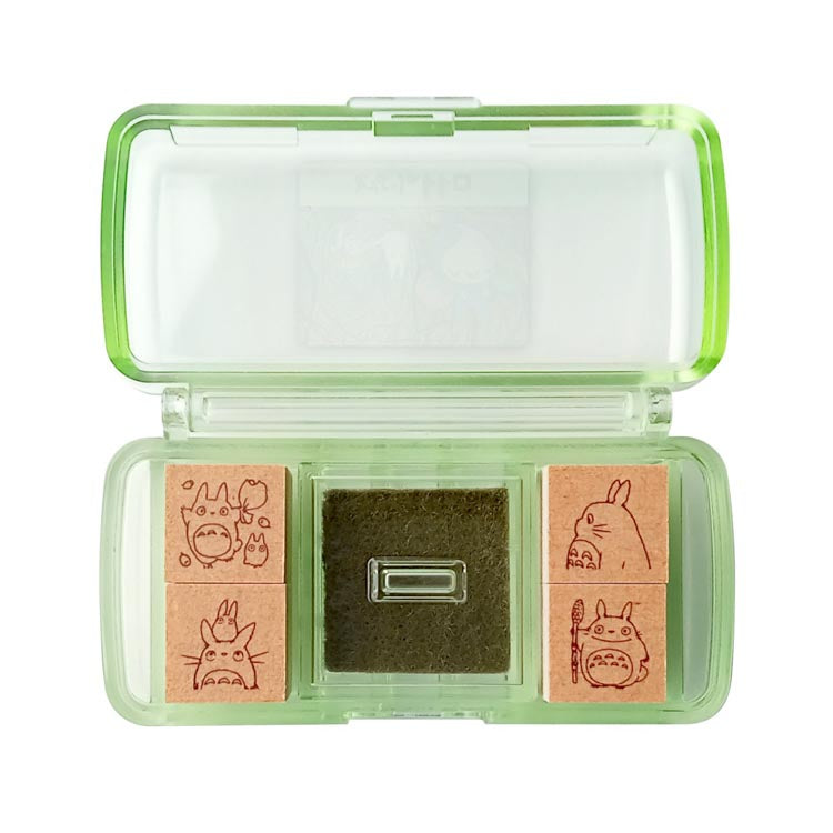 Totoro Mini Planner Rubber Stamp Set