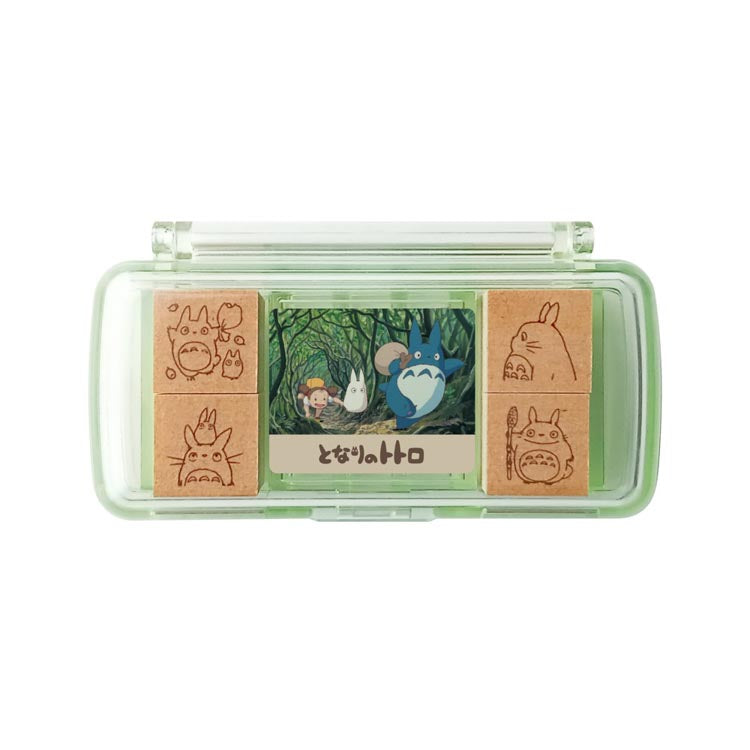Totoro Mini Planner Rubber Stamp Set