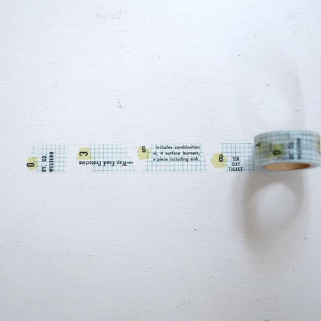 Yohaku / Washi Tape - Grid Wide