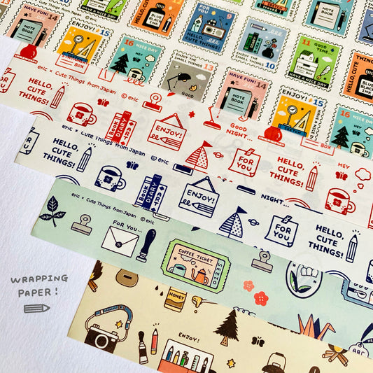 eric x CTFJ Wrapping Paper Set (5 designs)