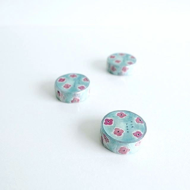 Yohaku / Washi Tape - Anemone
