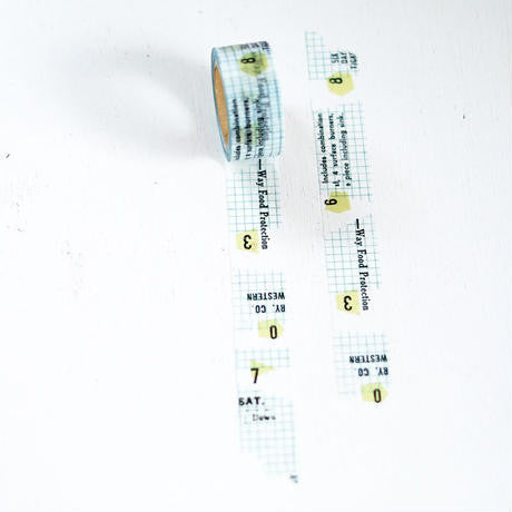 Yohaku / Washi Tape - Grid Wide