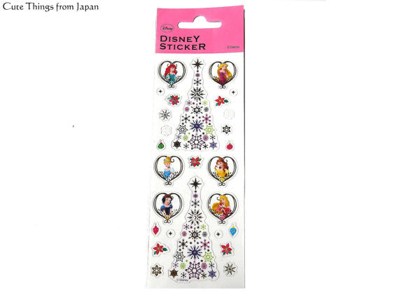 Disney Princess Christmas Stickers