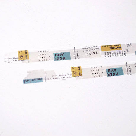 Yohaku / Washi Tape - Yellow & Green