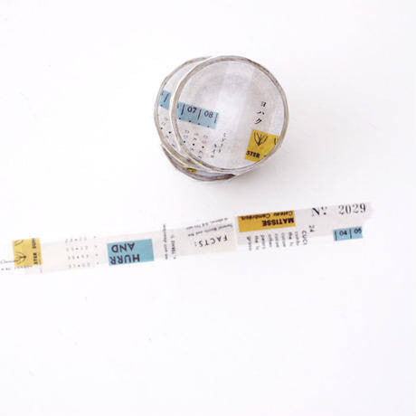 Yohaku / Washi Tape - Yellow & Green