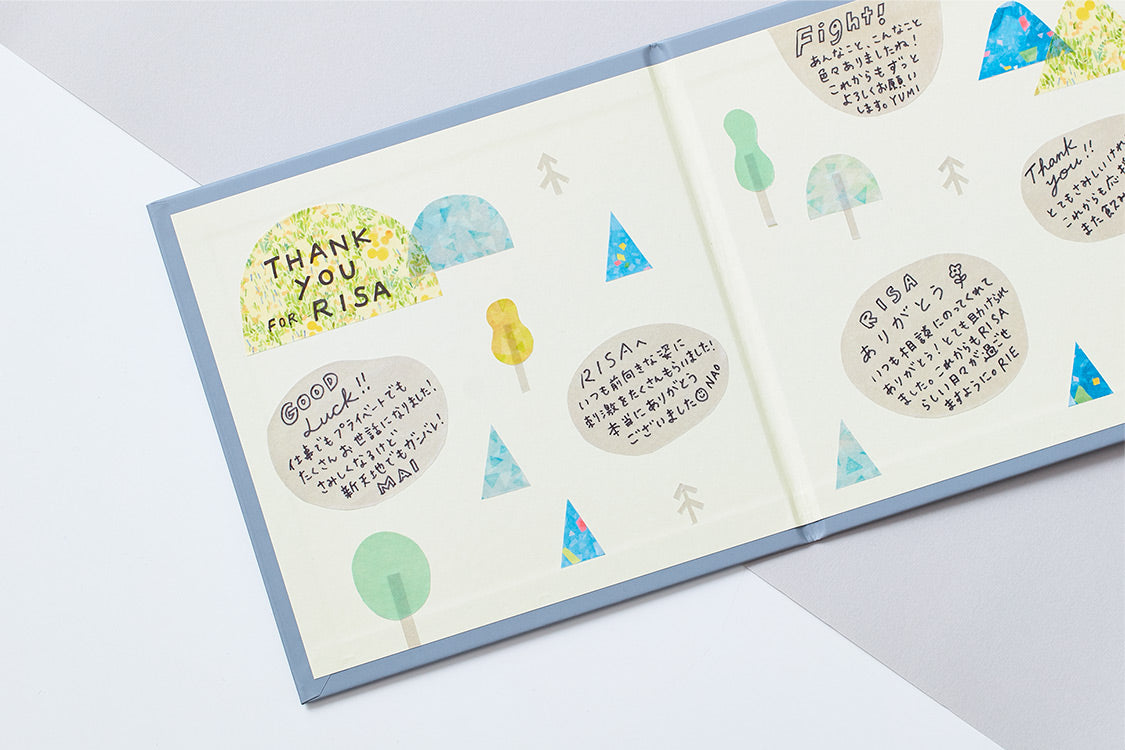 Washi Tape Sticker Set - Watercolor (Postcard Size)