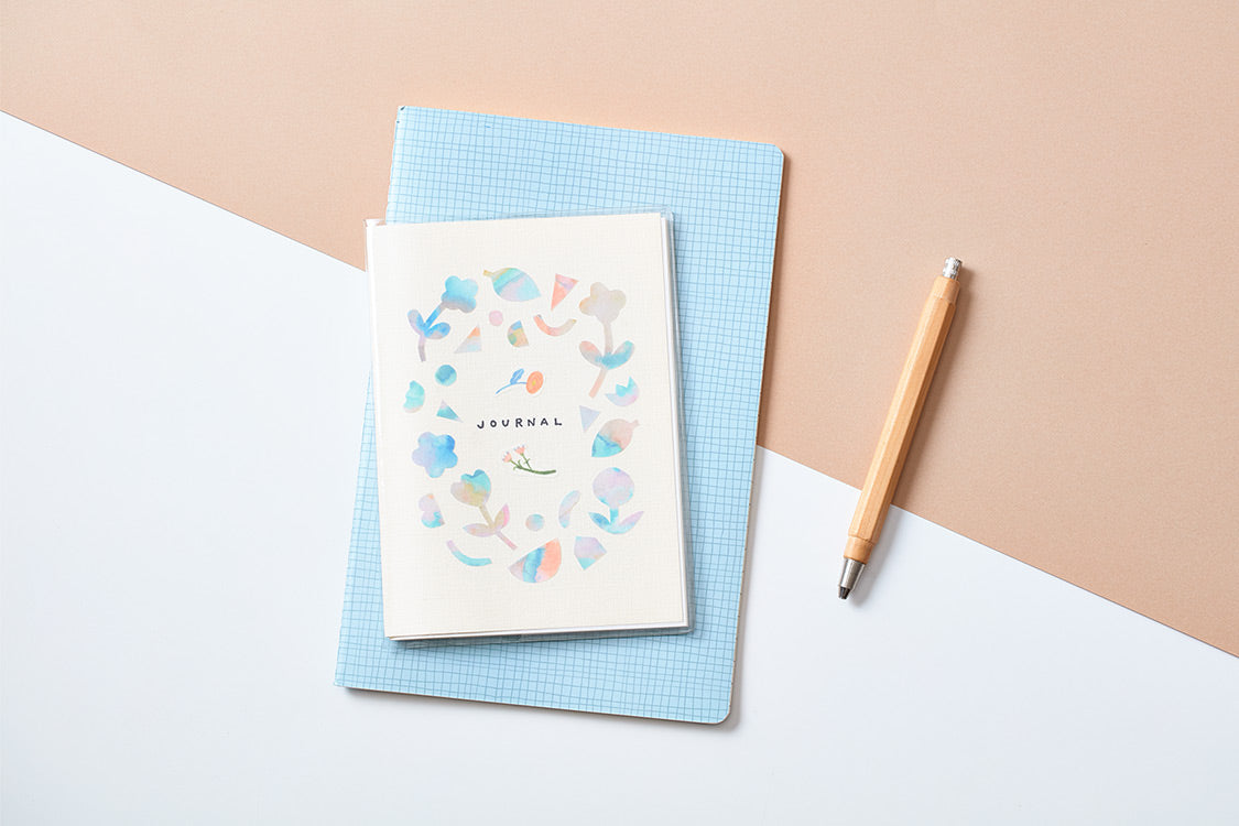 Washi Tape Sticker Set - Watercolor (Postcard Size)