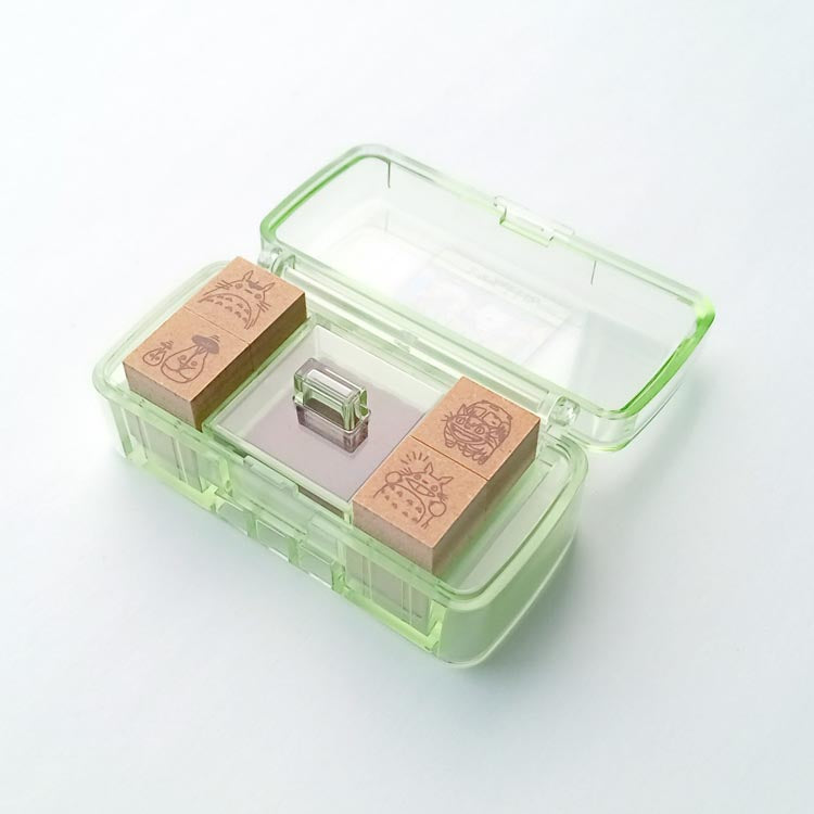 Totoro Mini Planner Rubber Stamp Set