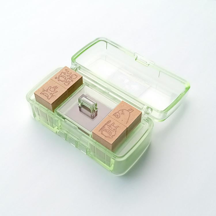 Totoro Mini Planner Rubber Stamp Set