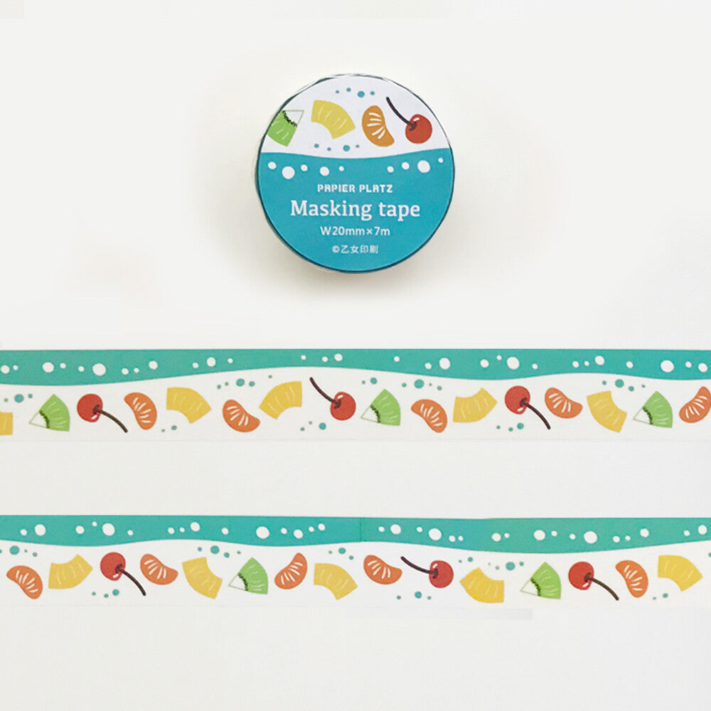 Last Stock / Otome Insatsu Washi Tape - Fruits Punch