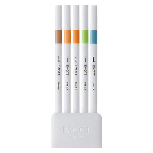 Uni Emott Fine Liner Set - Nature No.6