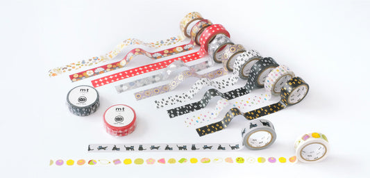 SOU SOU x mt Shiny Washi Tape - Birds