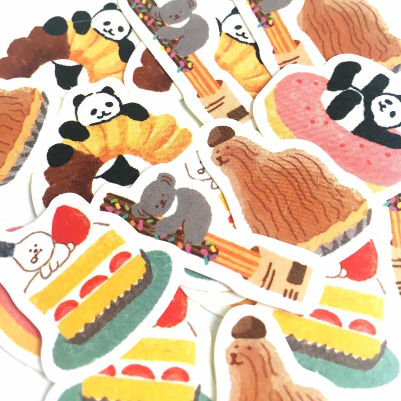 Okashina Flake Stickers - Sweets