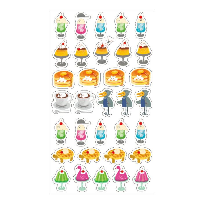 Okashina Planner Stickers - Cream Soda