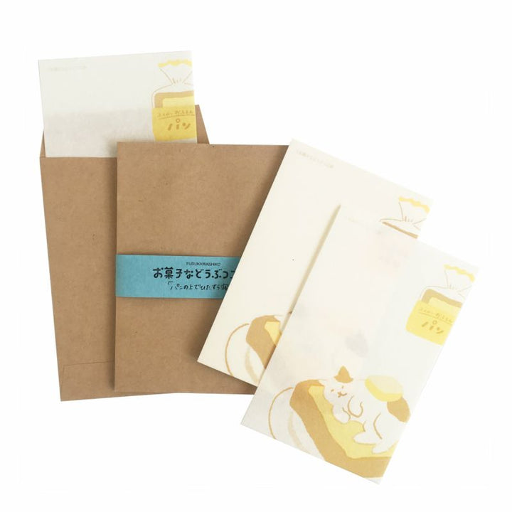 Okashina Mini Letter Set - Bread