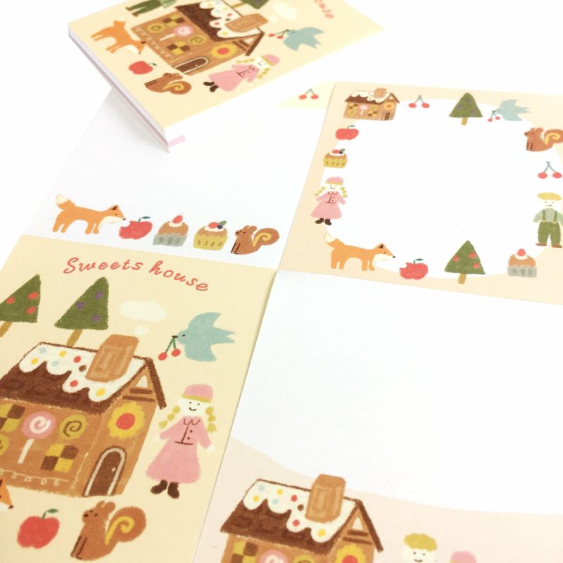 Limited Edition Memo Pad - Sweets House