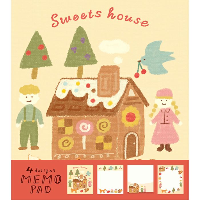 Memo Pad - Sweets House