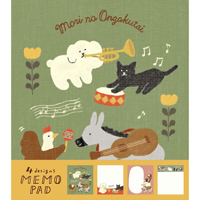 Limited Edition Memo Pad - Forest Music Band