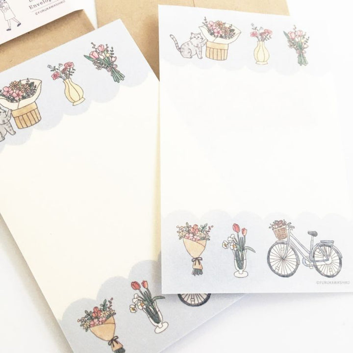 Limited Edition Mini Letter Set - Flower Shop