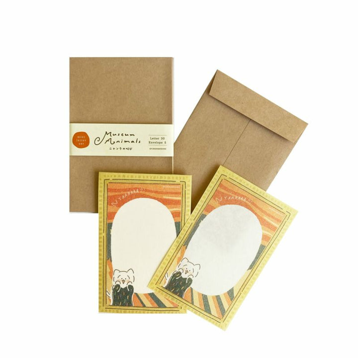 Limited Edition Mini Letter Set - The Scream Cat