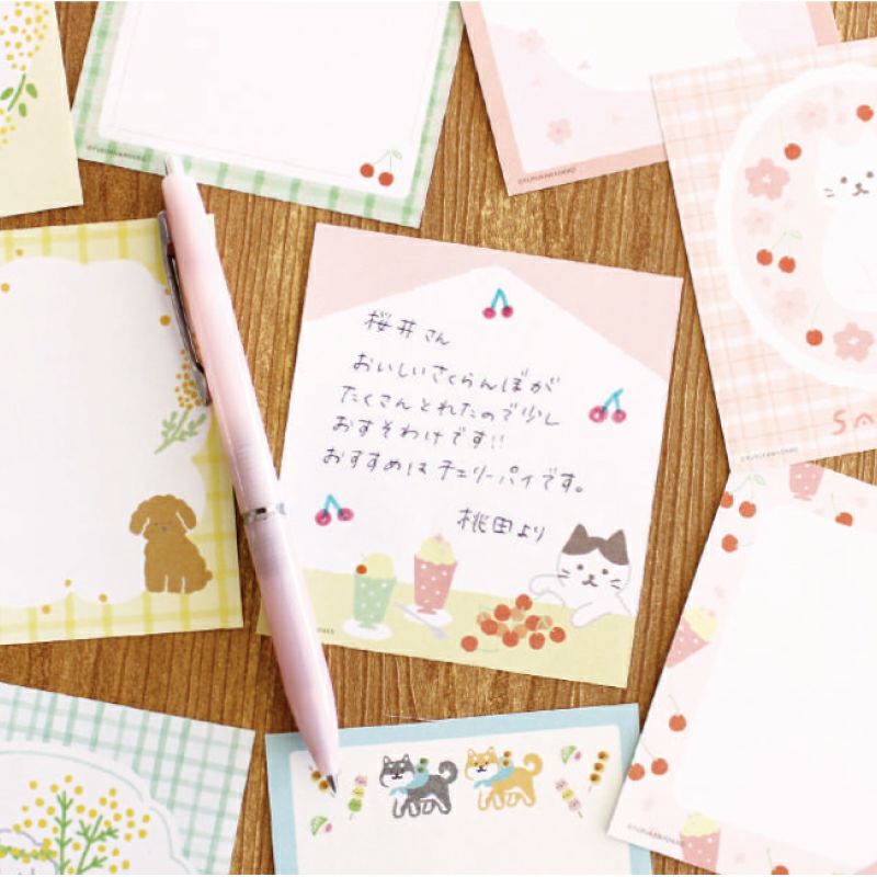 Spring Limited Memo Pad - Happy Mimosa Spring