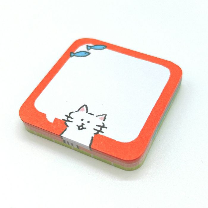 Furukawa Paper / Message Sticky Notes - Cat's Message