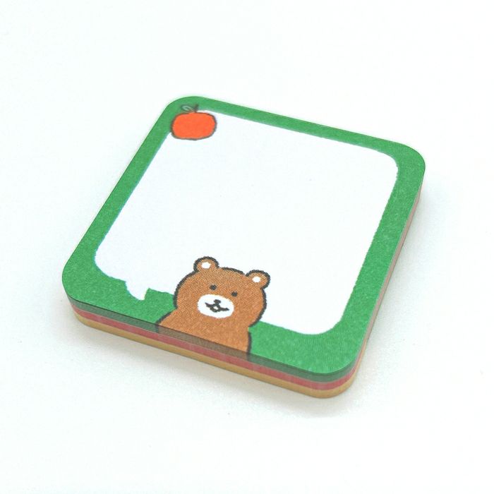 Furukawa Paper / Message Sticky Notes - Bear's Message
