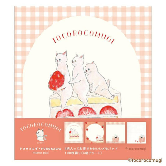 Tocorocomugi / Limited Edition / Memo Pad - Sweets