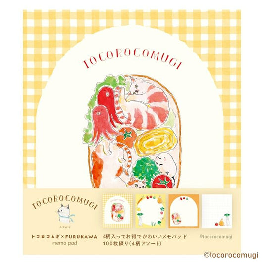 Tocorocomugi / Limited Edition / Memo Pad - Picnic