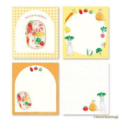 Tocorocomugi / Limited Edition / Memo Pad - Picnic