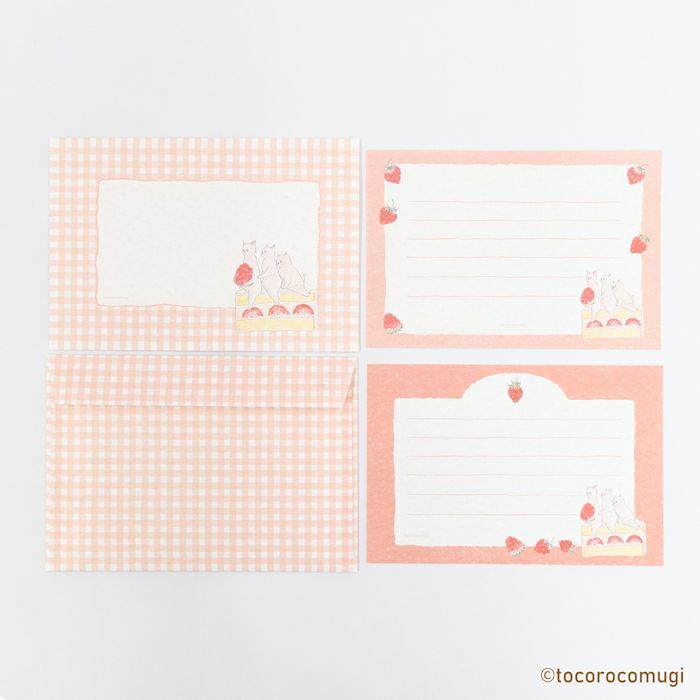 Tocorocomugi / Limited Edition / Letter Set - Sweets