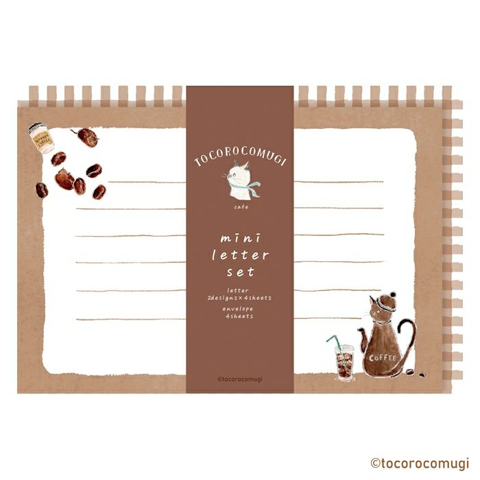 Tocorocomugi / Limited Edition / Letter Set - Cafe