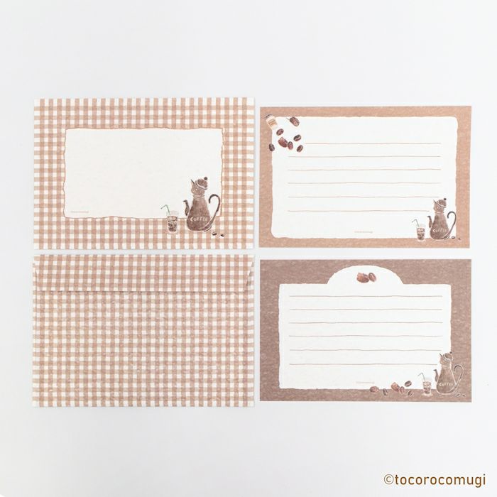 Tocorocomugi / Limited Edition / Letter Set - Cafe