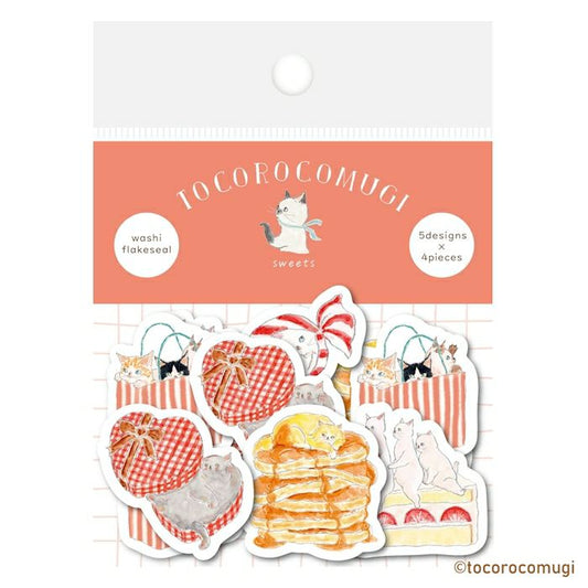 Tocorocomugi / Limited Edition / Flake Stickers - Sweets