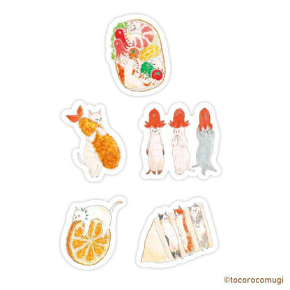 Tocorocomugi / Limited Edition / Flake Stickers - Picnic
