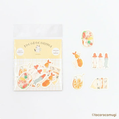 Tocorocomugi / Limited Edition / Flake Stickers - Picnic
