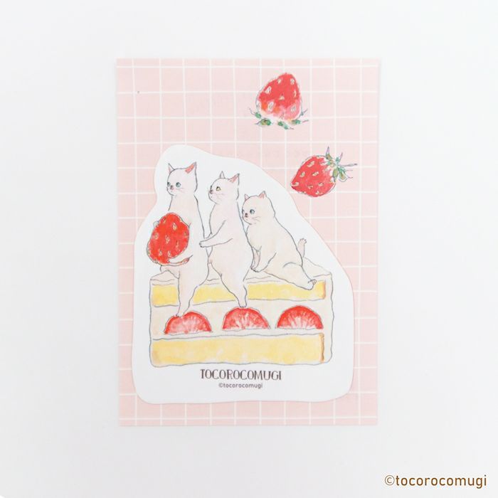 Tocorocomugi / Limited Edition / Vinyl Sticker - Sweets