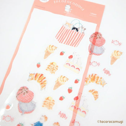 Tocorocomugi / Limited Edition / Planner Stickers - Sweets