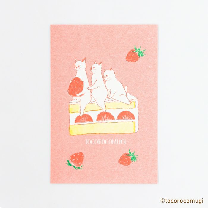 Tocorocomugi / Limited Edition / Postcard - Sweets