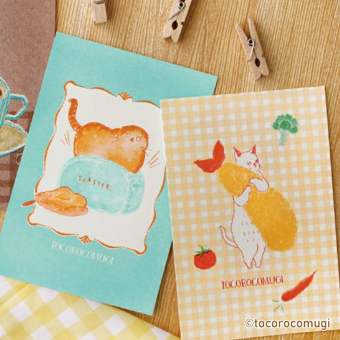 Tocorocomugi / Postcard - Good Morning