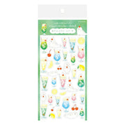 Summer Limited / Furukawa paper / Planner Stickers - Seal Cream Soda