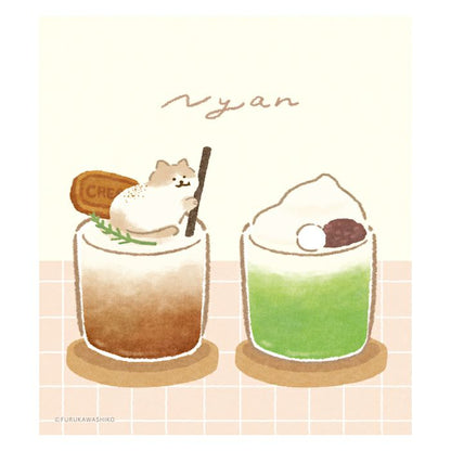 Furukawa Paper / Okashina Memo Pad - Cat