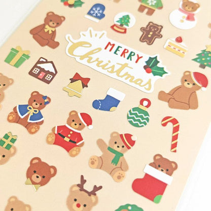 Winter Limited / Mind Wave / Stickers - Christmas Bears