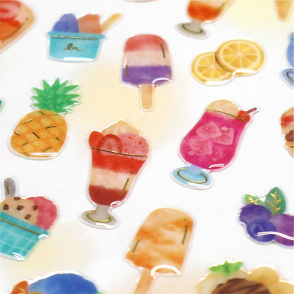 Summer Limited / Mind Wave / Puffy Stickers - Summer Sweets