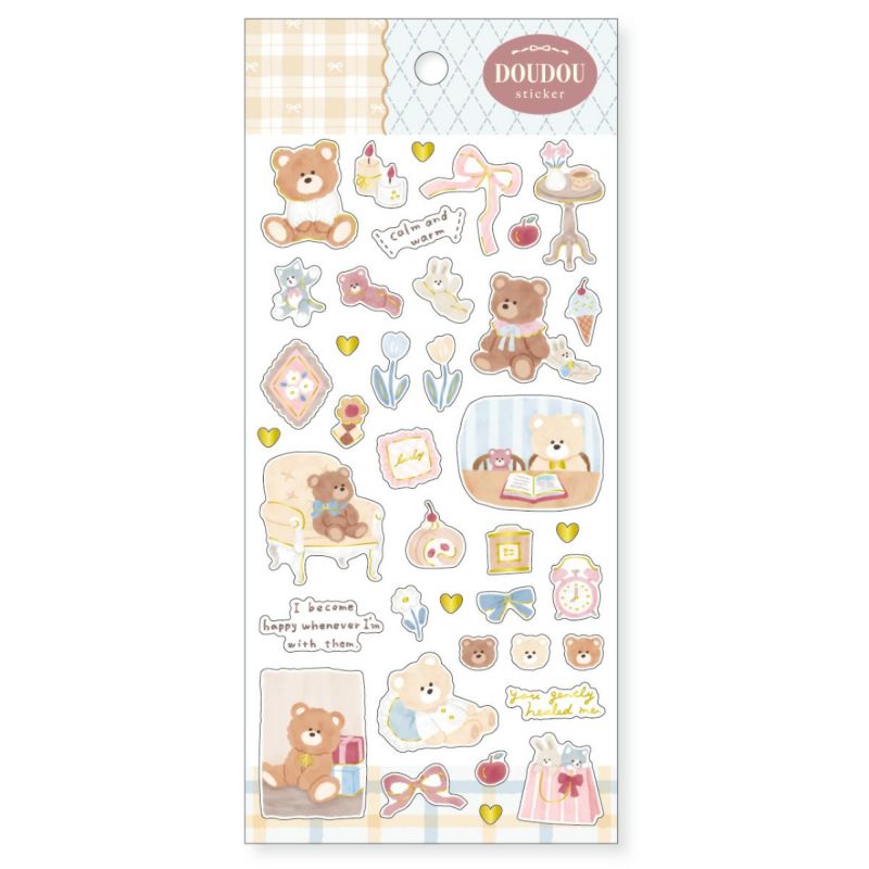 Mind Wave / Animal Stickers - Bear's Cozy  Home