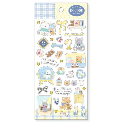 Mind Wave / Animal Stickers - Cat's Cozy  Home