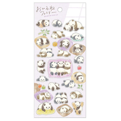 Mind Wave / Animal Stickers - Nap Time Panda