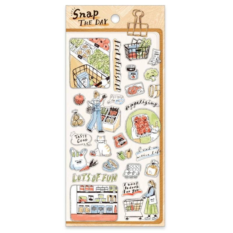 Mind Wave / Daily Life Stickers - Grocery Shopping