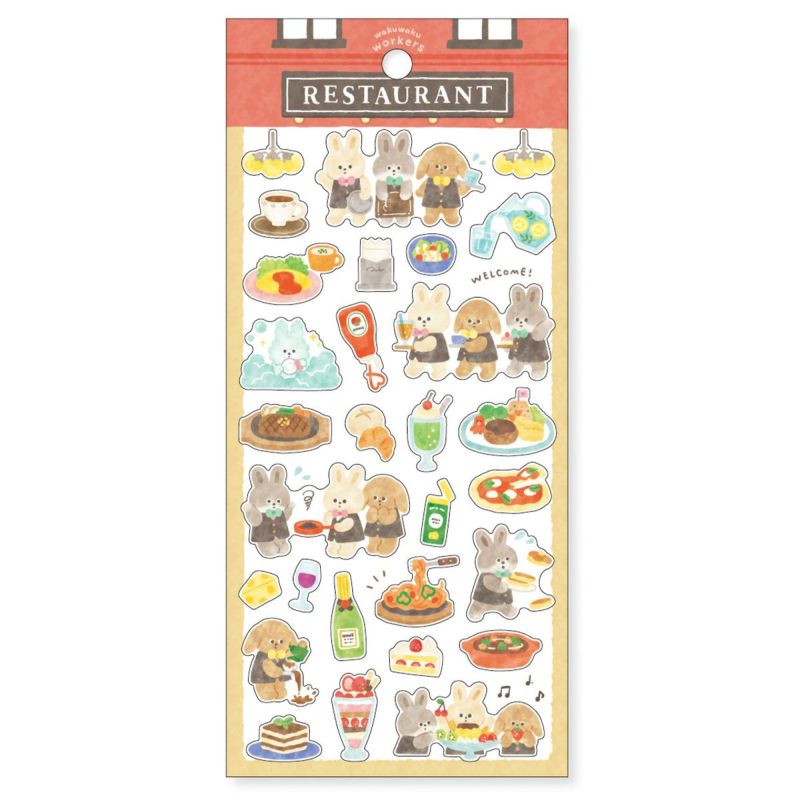 Mind Wave / Stickers - Bunny's Restaurant